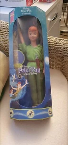 Bambola Peter Pan Euro Walt Disney 1993 Flying Pan in scatola rara Mattel #10719 - Foto 1 di 1