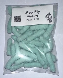 mojito / spearmint Wotsit mop fly tying materials x 50 pre cut - Picture 1 of 1
