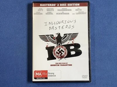 Inglourious Basterds (Special Edition, DVD, 2009) Brand New Sealed Region 4 - image 1 of 2