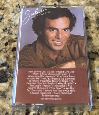 Julio Iglesias Julio 1983 CBS Inc Cassette Tape FCT 38640 - Image 1 of 4