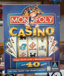 Monopoly Casino CD (PC, 1999) NEW in BOX SEALED - Picture 1 of 3