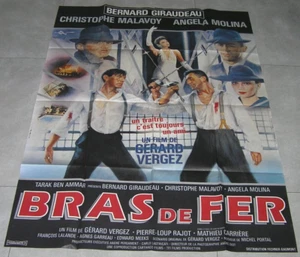Original 1985 BRAS DE FER FRANZÖSISCHES riesiges Filmplakat 45" x 62" Gérard Vergez - Bild 1 von 4