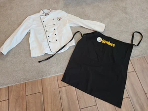 Abrigo y delantal de chef Tailgate 29 NFL Pittsburgh Steelers - Imagen 1 de 9