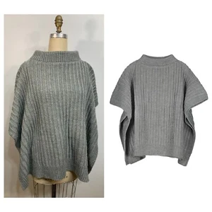 Rebecca Minkoff Poncho Sweater Heavy - Picture 1 of 11