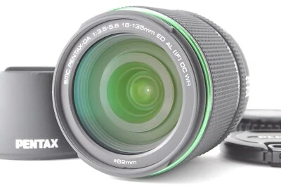 [Mint] SMC Pentax DA 18-135mm f/3.5-5.6 ED AL (IF) DC WR Zoom Lens w/ Hood #504 - Image 1 of 4