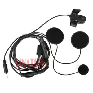 Finger PTT Yaesu Vertex VX 6R 7R Motorcycle Helmet Walkie Talkie Radio Headset - Picture 1 of 12