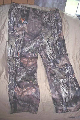Men 3X Camo Pants Mossy Oak Camo Hunting Pants Advanced Scent Control Lined Pant - Image 1 of 4