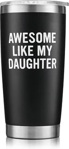 Valentines Day Gifts for Dad from Daughter, Dad Coffee Tumbler, Birthday Gifts f - Picture 1 of 12