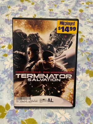 DVD Terminator Salvation Christian Bale Sam Worthington Moon Bloodgood Anton Yel - Image 1 of 4