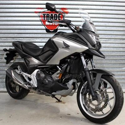 2018 18 HONDA NC750X NC 750 XA-J ABS TRADE SALE 26K SILVER HPI CLEAR NEW MOT - Image 1 of 4