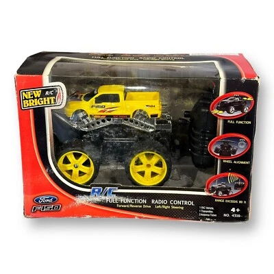 NOVO BRILHANTE R/C Ford F-150 High Rider Radio Control Pick Up Truck -NOVO ESTOQUE ANTIGO - Imagem 1 de 4
