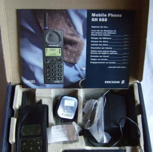 ERICSSON GH688 vtg Handy OVP Mobile Cell Phone no battery pack no code for parts - Bild 1 von 11