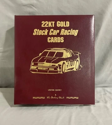 Danbury Mint 22KT Золотой NASCAR запаса автомобиля гоночные карты полный набор из 50 карт и сертификат - Изображение 1 из 4