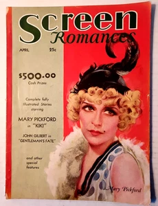 Mary Pickford Screen Romances abril 1931 - Imagen 1 de 5