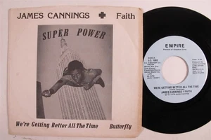 Outsider Modern Soul 45 JAMES CANNINGS +FAITH We're Gettting...EMPIRE VG++HEAR d - Imagen 1 de 2