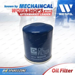 Wesfil Oil Filter for Holden Cruze YG Sunbird LX UC Torana 1.5L 1.6L 1.8L 1.9L - Picture 1 of 2