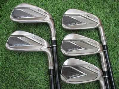 TaylorMade Stealth Iron Set 6-9,Pw 5pc Flex Regular TENSEI RED TM60 Graphite - Image 1 of 4