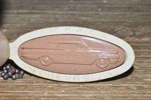 Vintage Impala Chevrolet Keychain Plastic Keyfob Advertising Oklahoma Retro Auto - Picture 1 of 5