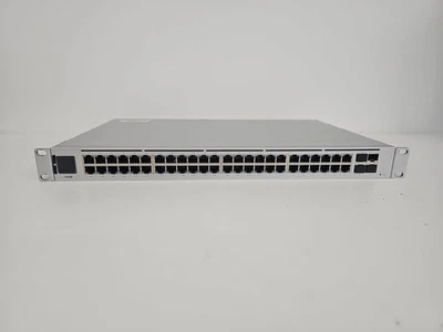 Ubiquiti UniFi Switch USW-48-POE 48 Port Rack Mountable Gigabit Ethernet Switch - Image 1 of 4