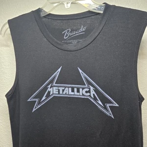 VTG Bravado Metallica 2006 Black Sleeveless Cutoff Shirt Men's Large Rock Band - Picture 1 of 7