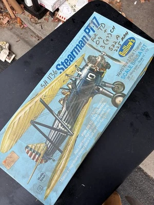 Guillows Stearman R/c Balsa Model Airplane Kit - Image 1 of 4