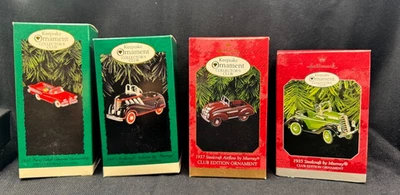 Hallmark Keepsake Ornament "Collector’s Club"–Murray Pedal Car Series Lote de 4 Foto 1 de 4