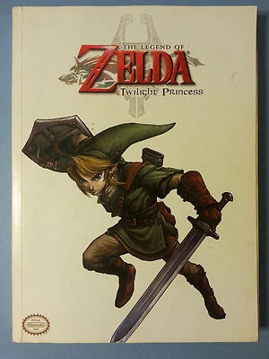 The Legend of Zelda: The Twilight Princess Prima Guide WHITE Nintendo Wii - Image 1 of 4