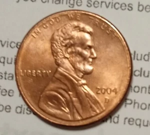 2004 D Lincoln Memorial small cent. DDO, O Struck thru grease, Lgt D Mint Mark. - Picture 1 of 4