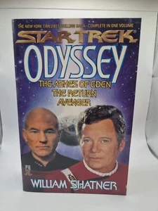 Star Trek Odysseys, William Shatner, tapa dura Tres historias en uno - Imagen 1 de 4