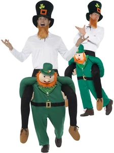 Costume abito giorno di San Patrizio Irlanda adulti irlandesi tamponi giorno folletto - Foto 1 di 1