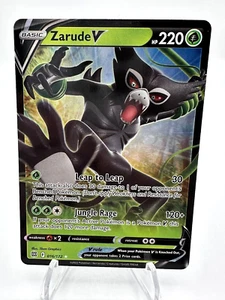 Zarude V 016/172 - SWSH Brilliant Stars - Holograma ultra raro - Juego de cartas coleccionables Pokémon - Casi nuevo - Imagen 1 de 4