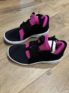 Nike Air Jordan First Class GS Off-Court Black/Fuchsia AJ7317-009  4.5y = Us6 - Picture 1 of 5
