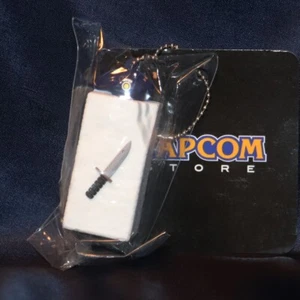 CAPCOM Resident Evil Biohazard The Tofu Survivor Rubber Keychain Store L/E RE:2 - Picture 1 of 6