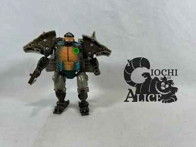 Hasbro Transformers Beast Wars deluxe Class Rhinox Transmetals raro - Immagine 1 di 4