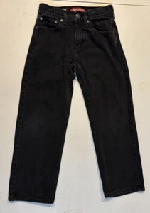 Arizona Black Jeans, Boys Size 10. Item #JB002 - Picture 1 of 4
