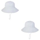 Set Of 2 Beach Pool Hat Bonnets For Babies Baby Fisherman Fisherman's