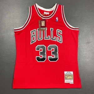 100% Authentic Scottie Pippen Mitchell Ness 97 98 Bulls Jersey Size M 40 Mens - Picture 1 of 6