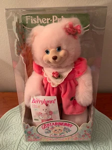 VINTAGE FISHER PRICE BRIARBERRY BEAR *BERRYLYNN* 1999 NEU - Bild 1 von 1