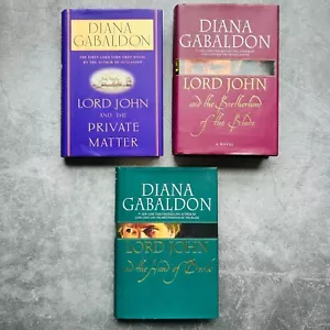 Lord John Grey by Diana Gabaldon Hardcover Book Lot of 3 - Imagen 1 de 24