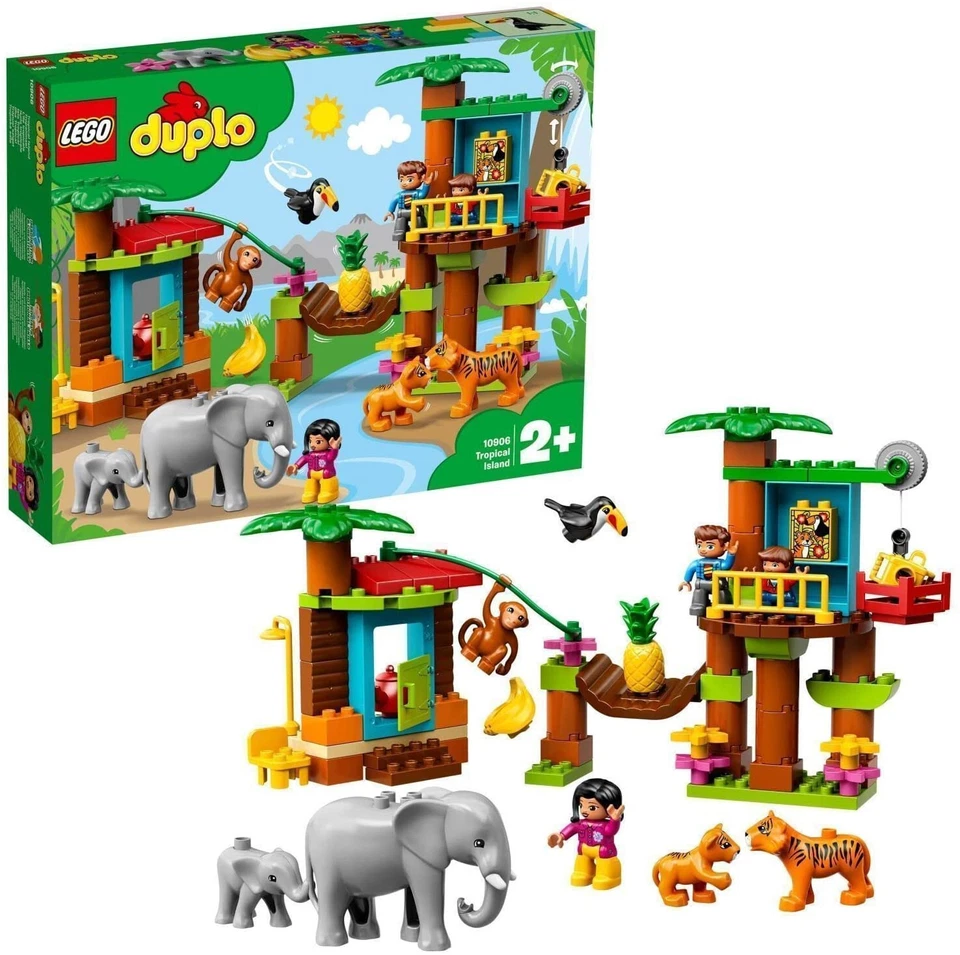 ❤LEGO Duplo 10906❤L’île Tropicale - Jeu éducatifs d'aventure pour Les Enfants❤ - Photo 1/4