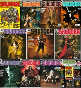 SHUDDER MAGAZINE NUMERI #1 - 22 & ANNUALI COPIE NUOVE MAI LETTE - SCEGLI TU - Foto 1 di 72