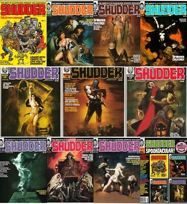 REVISTA SHUDDER NÚMEROS #1 - 25 Y ANUALES COPIAS NUEVAS SIN LEER - TÚ ELIGES Foto 1 de 4