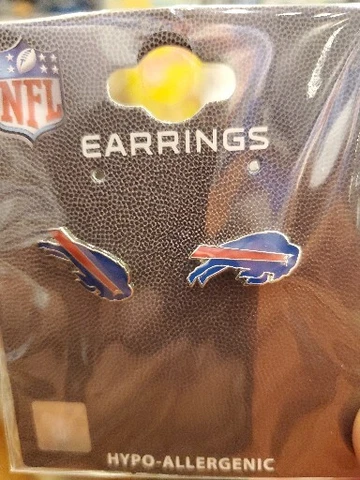 Buffalo Bills NFL NFL Team Logo Post Earrings Cover