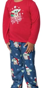 Star Wars Slumber Baby Yoda 5t Red And Blue - Picture 1 of 5