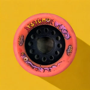 Patín Hyper Speed Psycho Pigs 62 mm velocidad rueda única repuesto rosa - Imagen 1 de 6