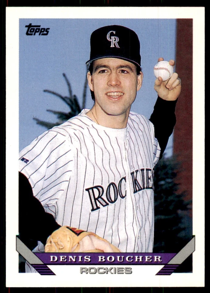 1993 Topps Denis Boucher Baseball Cards #541 - Image 1 of 2