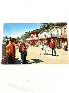 Buena Park California CA Knotts Berry Farm Ghost Town School House Road Postcard - Picture 1 of 5