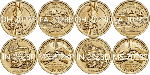 2023 American Innovation 8 Coin Subscription (P & D) Cover
