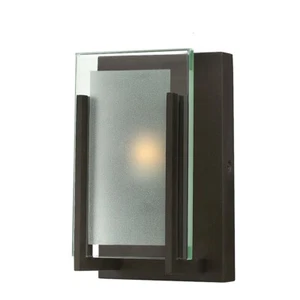 Hinkley Lighting Latitude 1 Light Bath Sconce, Oil Rubbed Bronze - 5650OZ - Picture 1 of 1