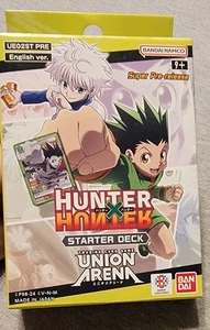 Hunter x Hunter - Super Pre-Release Starter Deck Unopened / English / New - Picture 1 of 4